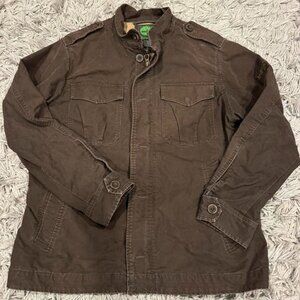 Timberland men’s brown cargo jacket size XL